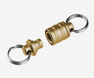 Oknife Otacle R1 Brass Otacle R1 Magnetic Quick-Release Keychain, Brass