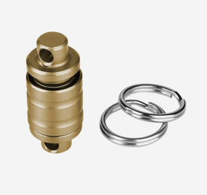 Oknife Otacle R1 Brass Otacle R1 Magnetic Quick-Release Keychain, Brass