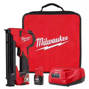 Milwaukee 2448-21 M12™ Cable Stapler Kit with 2.0Ah Battery, Charger and Bag