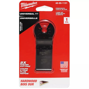 Milwaukee 48-90-1131 1-3/8 in. High Carbon Steel Hardwood Oscillating Blade