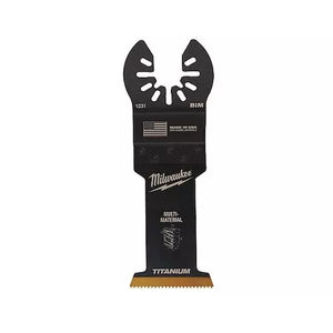 Milwaukee 49-25-1231  1-3/8" TITANIUM CHARGED Multi-Material Multi-Tool Blade