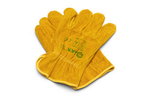 SATA STFS0103 4 Pair All Leather Work Gloves - L