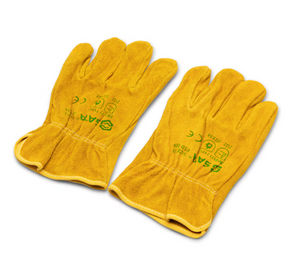SATA STFS0103 4 Pair All Leather Work Gloves - L