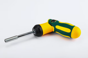 SATA ST09349 7PC 1/4" 3-1/2" Magnetic Ratcheting Multi-Bit Screwdriver Set
