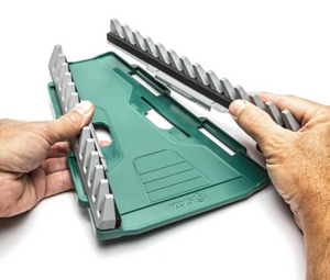 SATA ST95410 13-Slot Reversible Wrench Organizer Rack 2-Pack