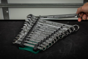 SATA ST95410 13-Slot Reversible Wrench Organizer Rack 2-Pack