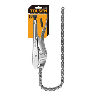 Tolsen Tools 10050 18" Industrial Chain Clamp Locking Pliers