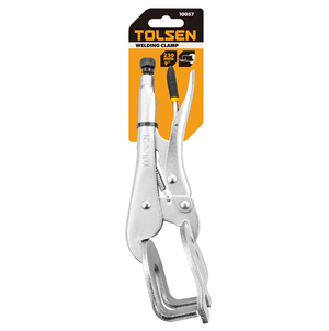 Tolsen Tools 10057 9" U-Shaped Welding Clamp Locking Pliers