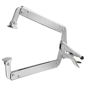 Tolsen Tools 10058 18" Locking C-Clamp Pliers with Swivel Pads