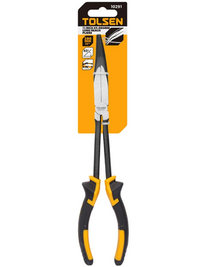 Tolsen Tools 10291 11" 45-Degree Long Reach Pliers