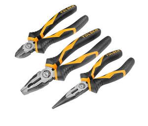 Tolsen Tools 10410 3PCS Industrial Pliers Set