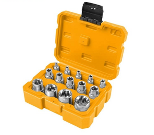 Tolsen Tools 15514 14PCS E-Type Socket Set