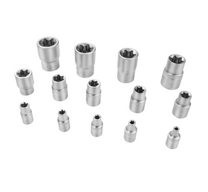 Tolsen Tools 15514 14PCS E-Type Socket Set
