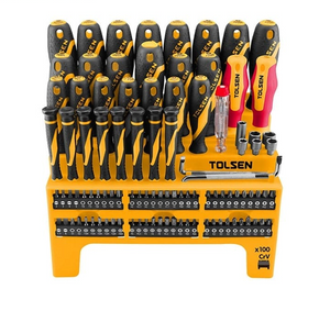 Tolsen Tools 20185 100PCS Screwdriver Set