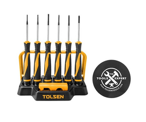 Tolsen Tools 20193 8PCS Precision Screwdriver Set