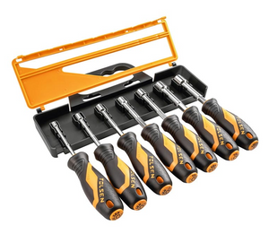 Tolsen Tools 20197 7PCS SAE Hex Nut Driver Set
