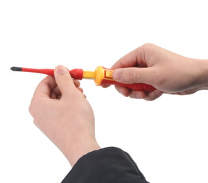 Tolsen Tools 38017 13PCS Industrial VDE Insulated Screwdriver Set