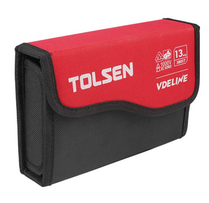 Tolsen Tools 38017 13PCS Industrial VDE Insulated Screwdriver Set