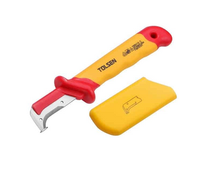 Tolsen Tools V51416 Premium 1000V Insulated Dismantling / Cable Knife